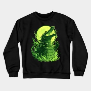 crocodile Crewneck Sweatshirt